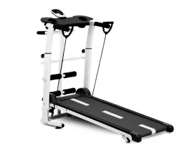 Haushaltsfaltbarer Laufmaschine Multifunktionales Fitness -Laufband