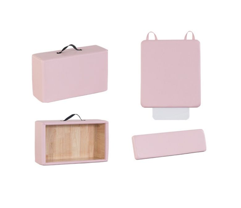 Weiß gestrichene Eiche Pink Pilates Ausrüstung