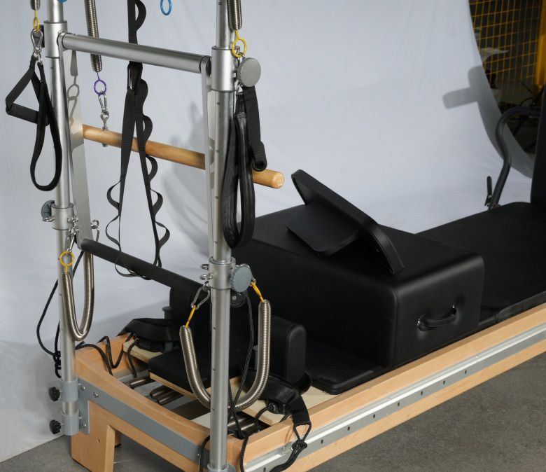 Maple Full Track Split Pilates Reformer mit Turm