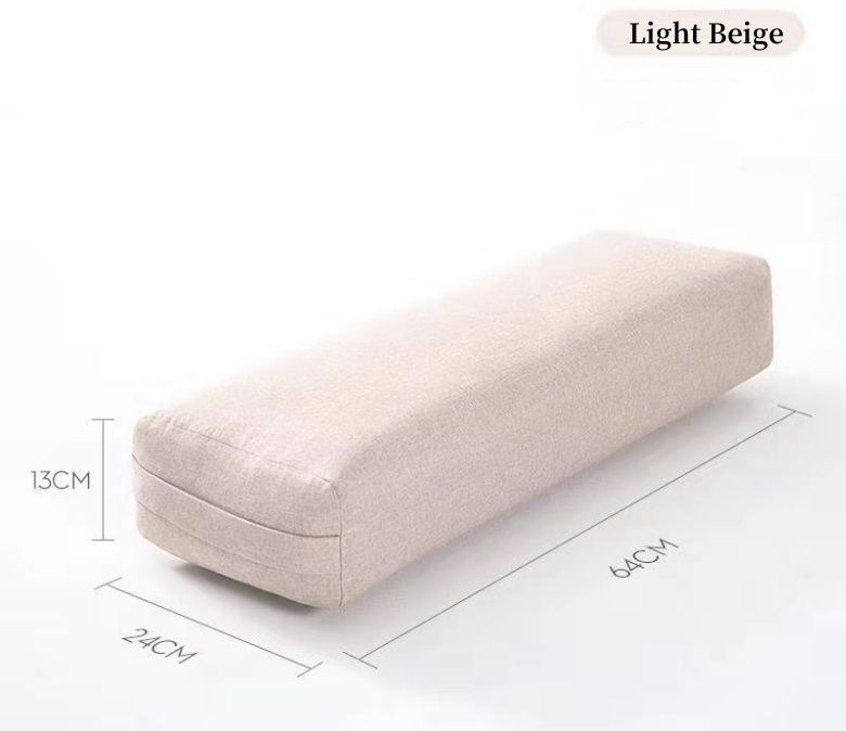 Yoga -Kissen -Premium -Meditation Bolster unterstützend rechteckiges Kissen