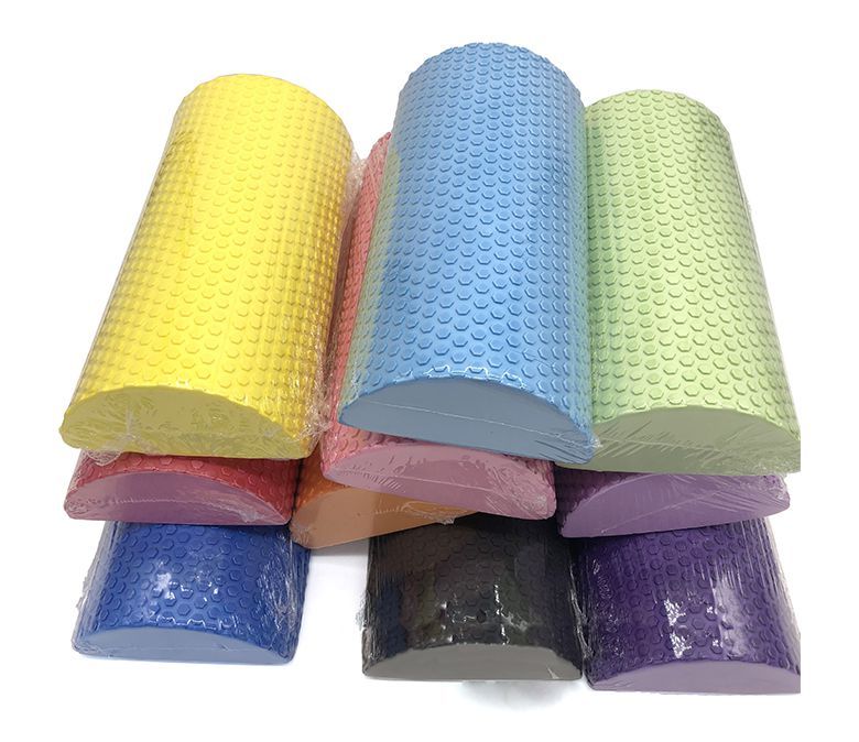 Halbe runde Eva -Schaumwalze