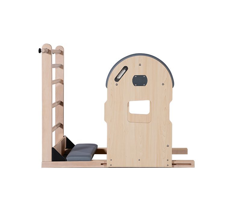 Ahornfühle Einstellung Pilates Leiter Fass