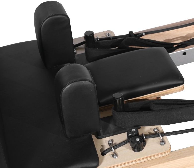 Deluxe Oak Wood Pilates Reformer mit Halbfalle