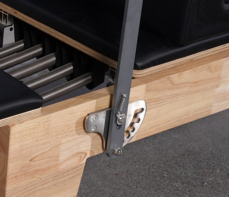 Deluxe Oak Wood Pilates Reformer mit Halbfalle