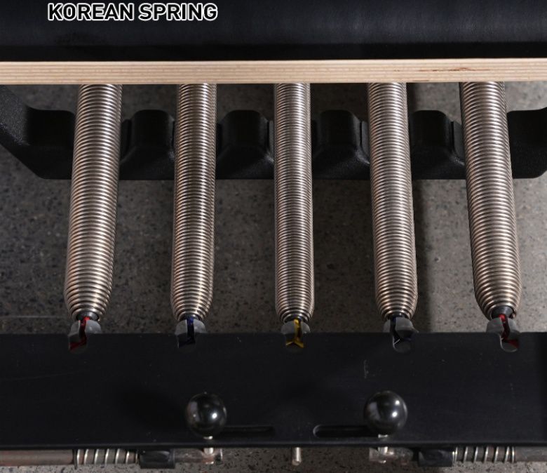 Body Training Kernbett Ahorn Holz Pilates Reformer Machine mit Innenfußstützen