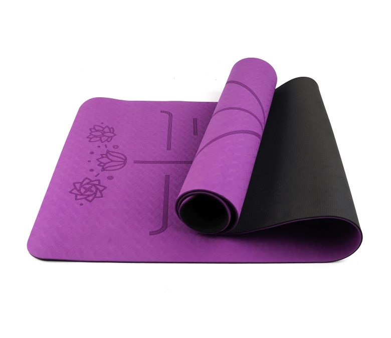 Doppelschicht TPE Yogamatte 6mm