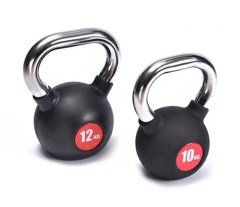Mit Premium urethan beschichtete Kettlebell