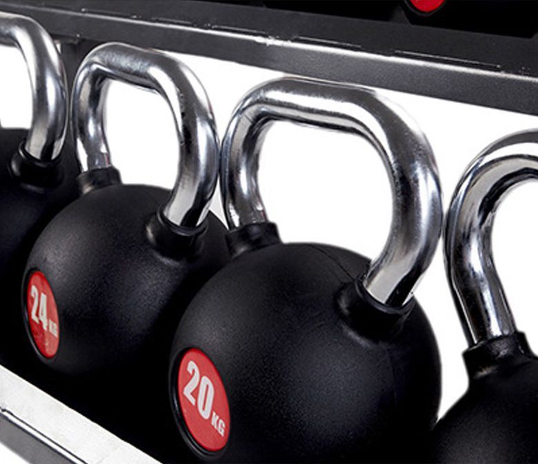 Mit Premium urethan beschichtete Kettlebell