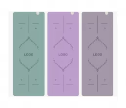 Neu verbesserte Heizung Frosted Pu Gummi Yogamatte