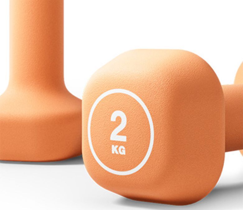 Trapezoidales Kunststoff-Dumbbell