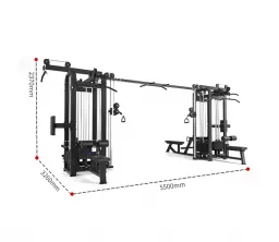 Multi -Jungle 8 -Sender -Maschinen -Fitnessger&auml;te