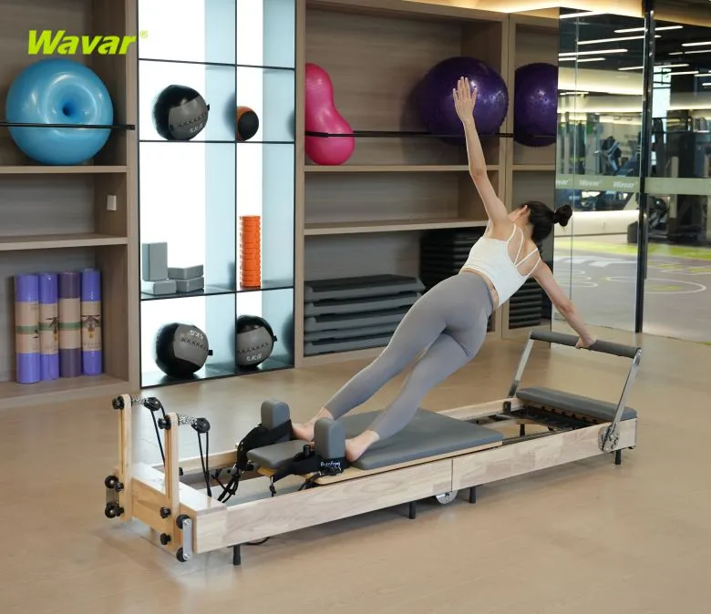 Klappende Holzkörperbalchen Pilates Kernbettreformer