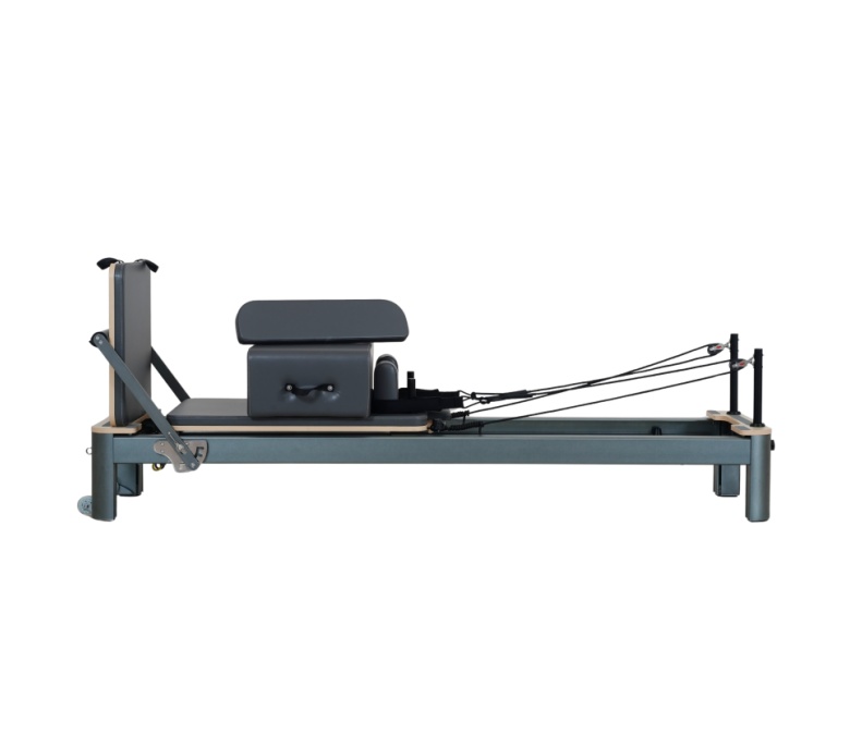 Anodierter Gunmetal Grey Pilates Reformer 4.0