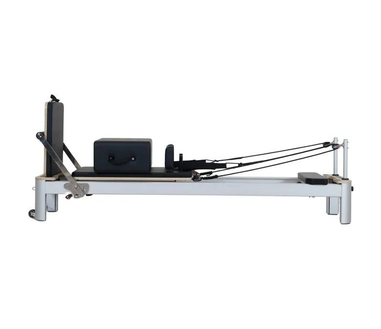 Anodierter Gunmetal Grey Pilates Reformer 4.0