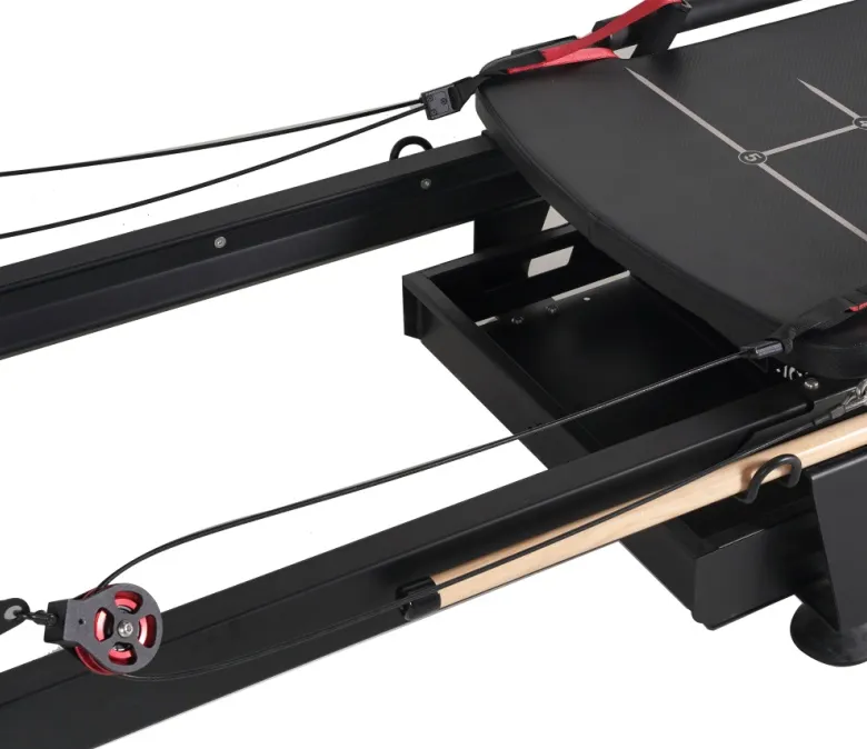 Pilates Reformer Machine mit rotierenden Griffen