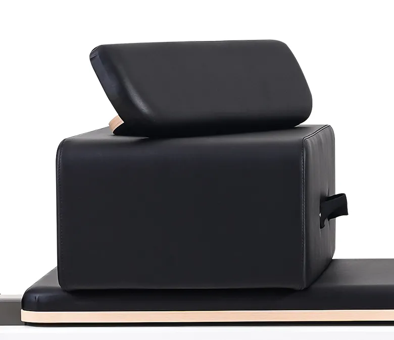 Weißer Faltbarer Pilates-Reformer Aus Aluminium Zu Verkaufen