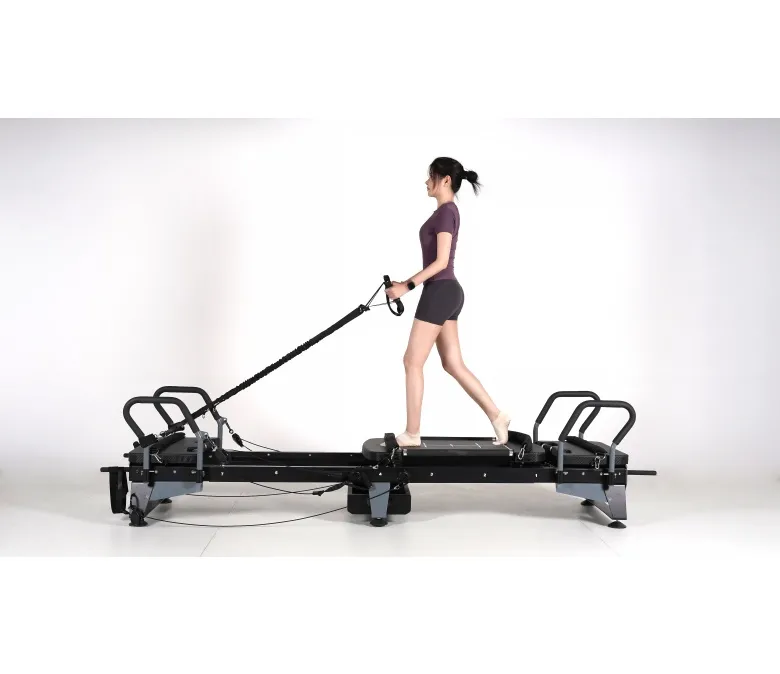 Multifunktionales großes Pilates-Reformergerät mit Aufbewahrungsbox