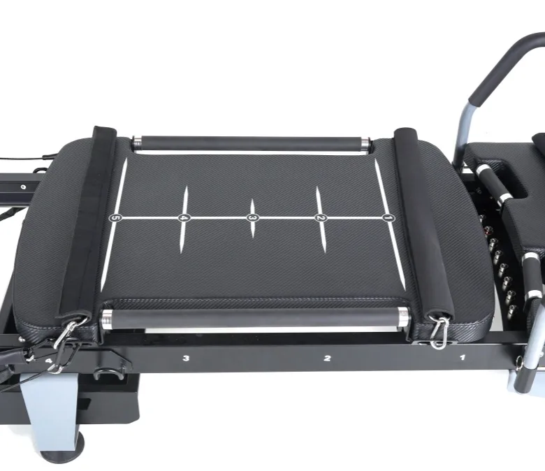 Multifunktionales großes Pilates-Reformergerät mit Aufbewahrungsbox