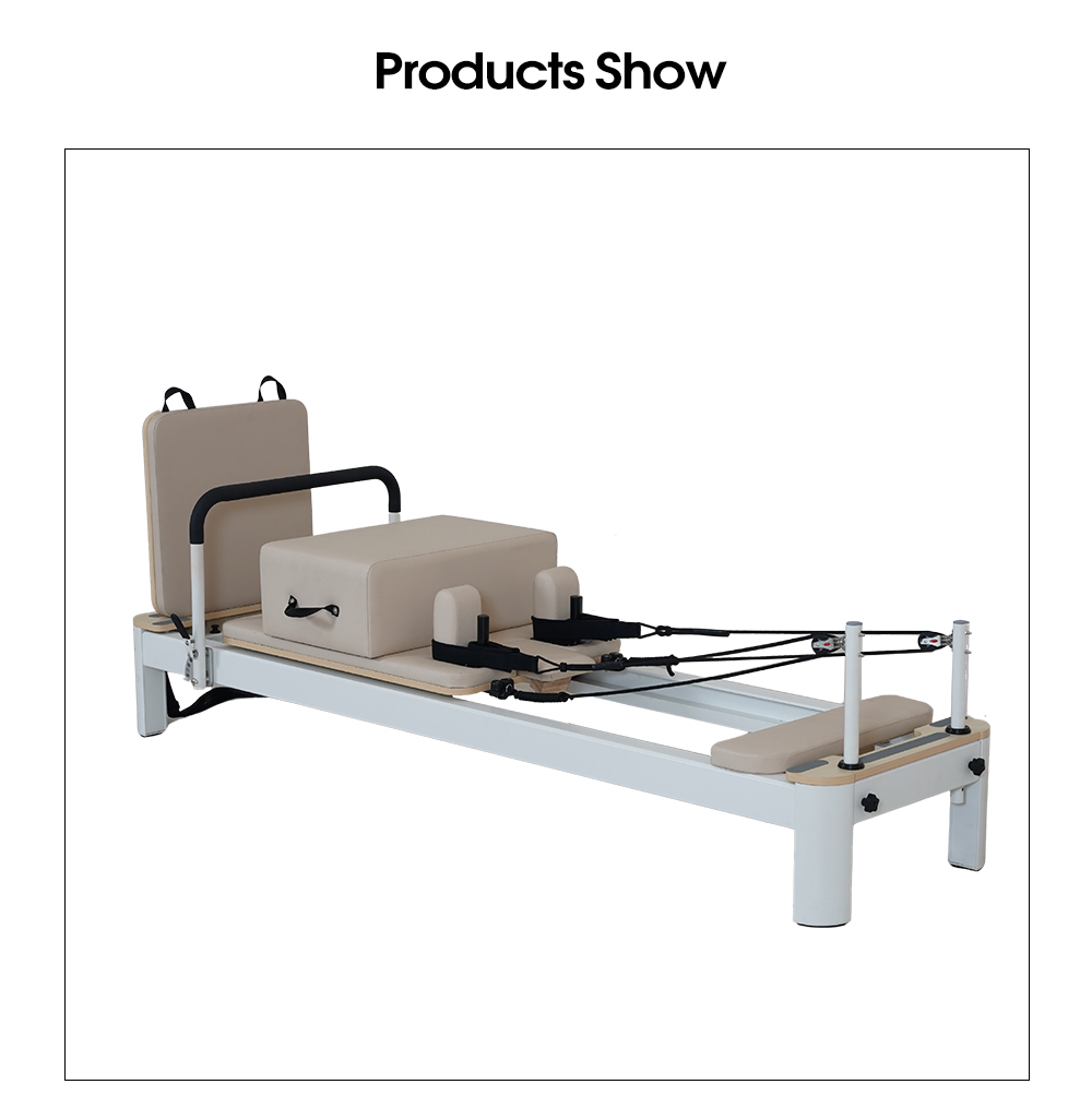 Studio Aluminiumlegierung Pilates Reformer Machine 4.0 Studio Aluminiumlegierung Pilates Reformer Machine 4.0